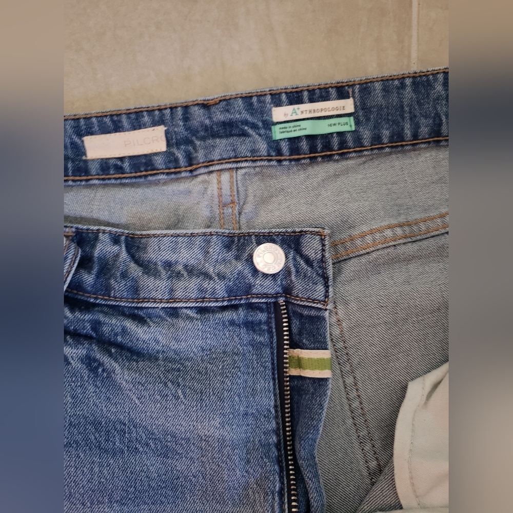 GUC Anthropologie Pilcro Vintage Straight Jeans - Picture 5 of 11